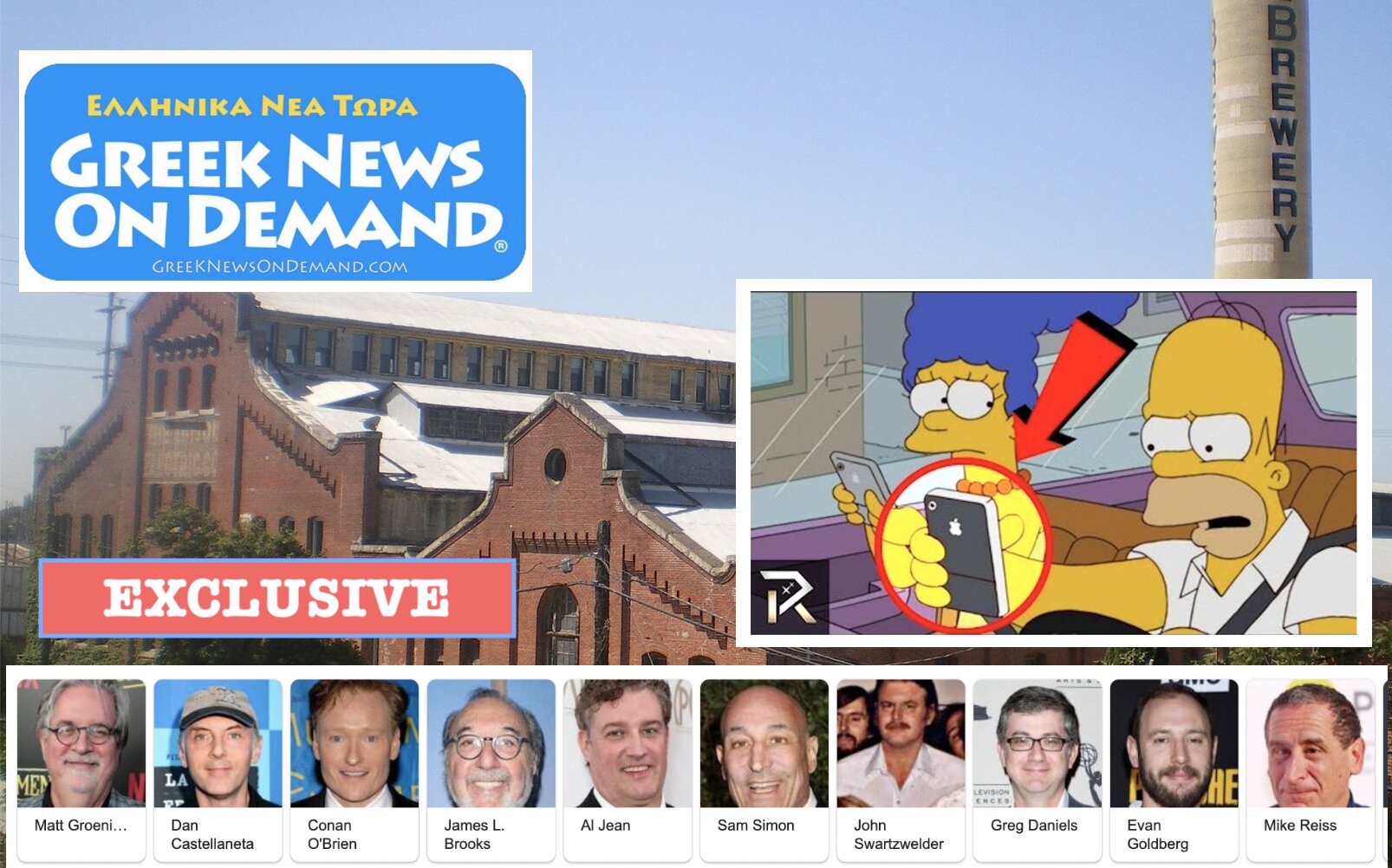 EXCLUSIVE INTEL on the Simpsons’ writers headquarters and modus operandi in “predicting” future events