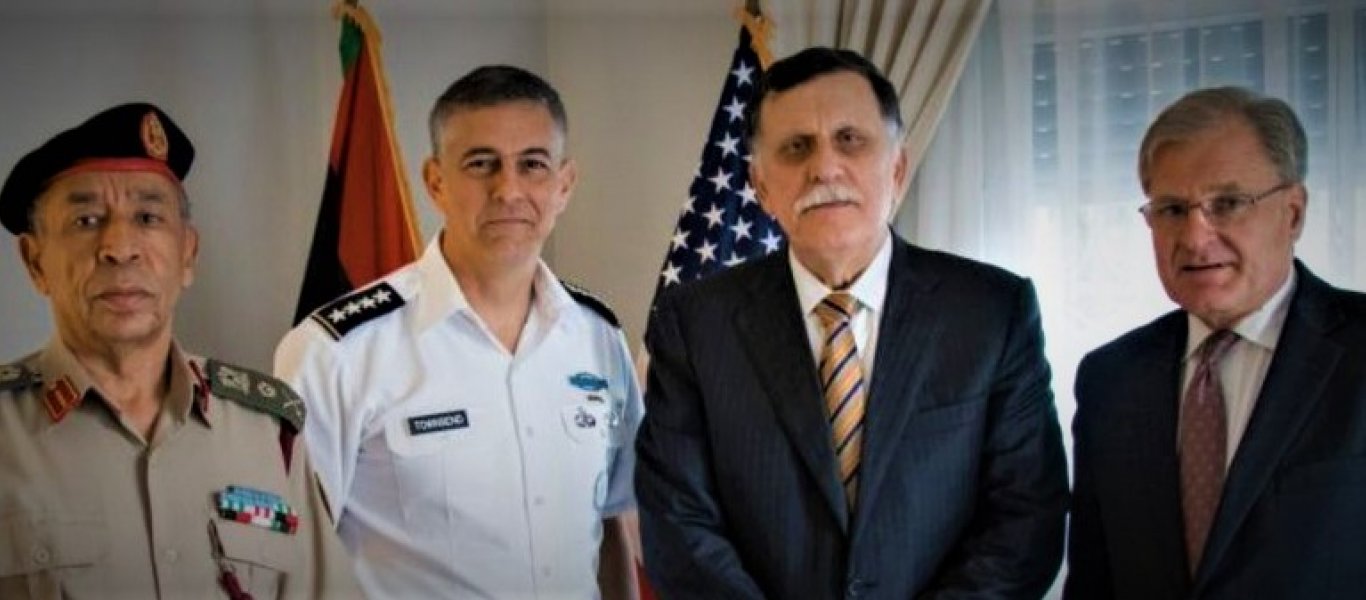 «Πισώπλατο» κτύπημα από ΗΠΑ: Αναγνώρισαν έμμεσα τουρκολιβυκή ΑΟΖ – Ο διοικητής της AFRICOM συναντήθηκε με Φ.Σάρατζ!