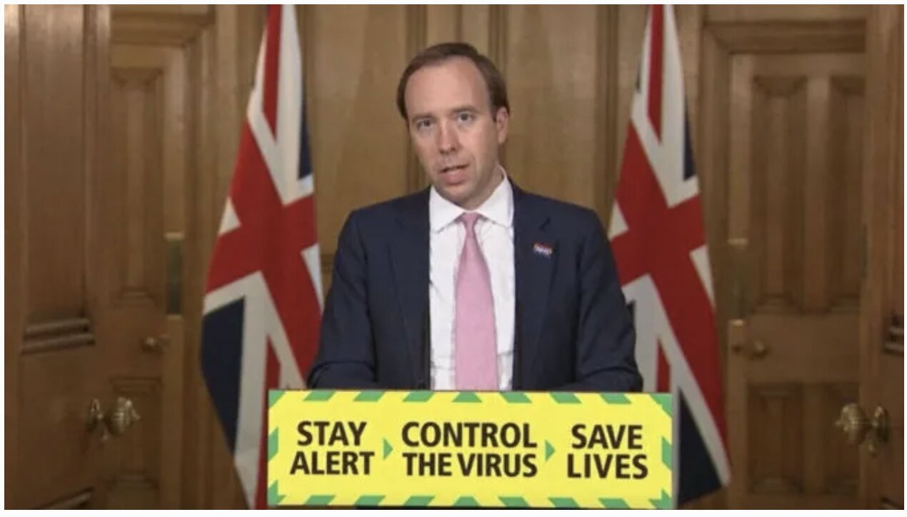 UK Health Minister Orders Urgent Review After Scientists Expose ‘Over-Exaggeration’ Of Coronavirus Deaths In England