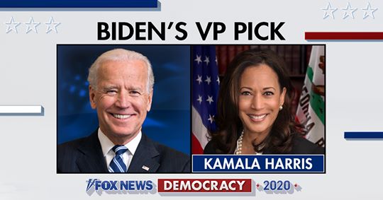Biden taps Kamala Harris as running mate, setting aside tensions from primary