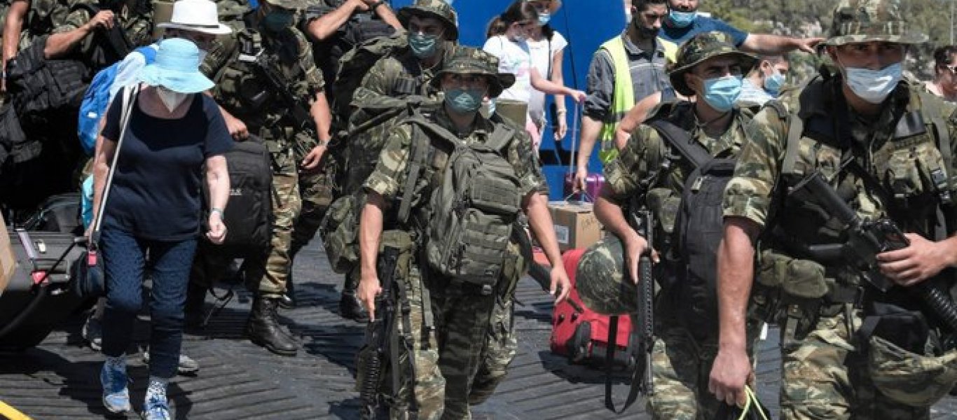 CNBC: Έλληνες Εθνοφύλακες φτάνουν στο Καστελόριζο – Τουρκία: Η Ελλάδα παραβιάζει το καθεστώς αποστρατικοποίησης