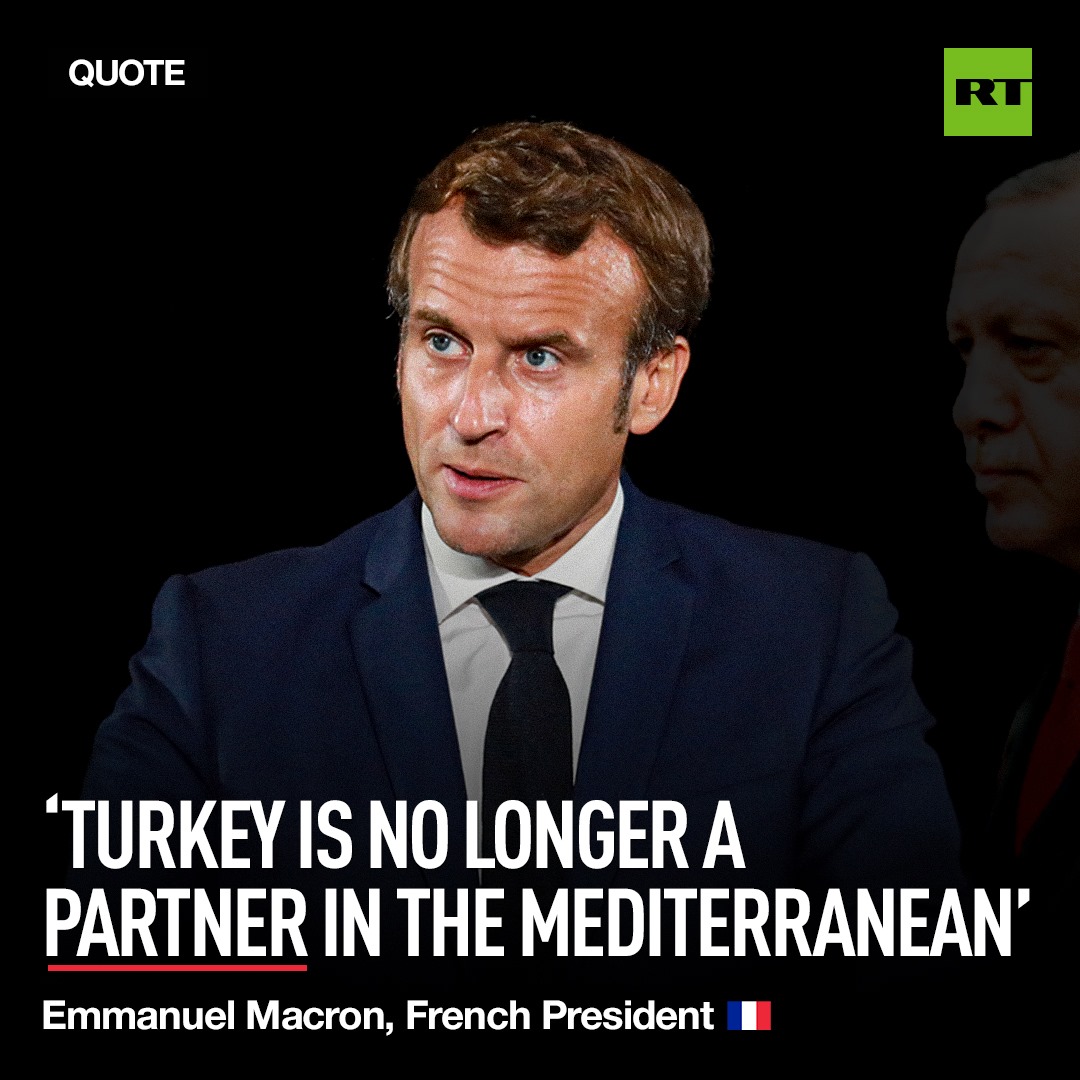 Macron: ‘Turkey is no longer a partner in the Mediterranean region.’
