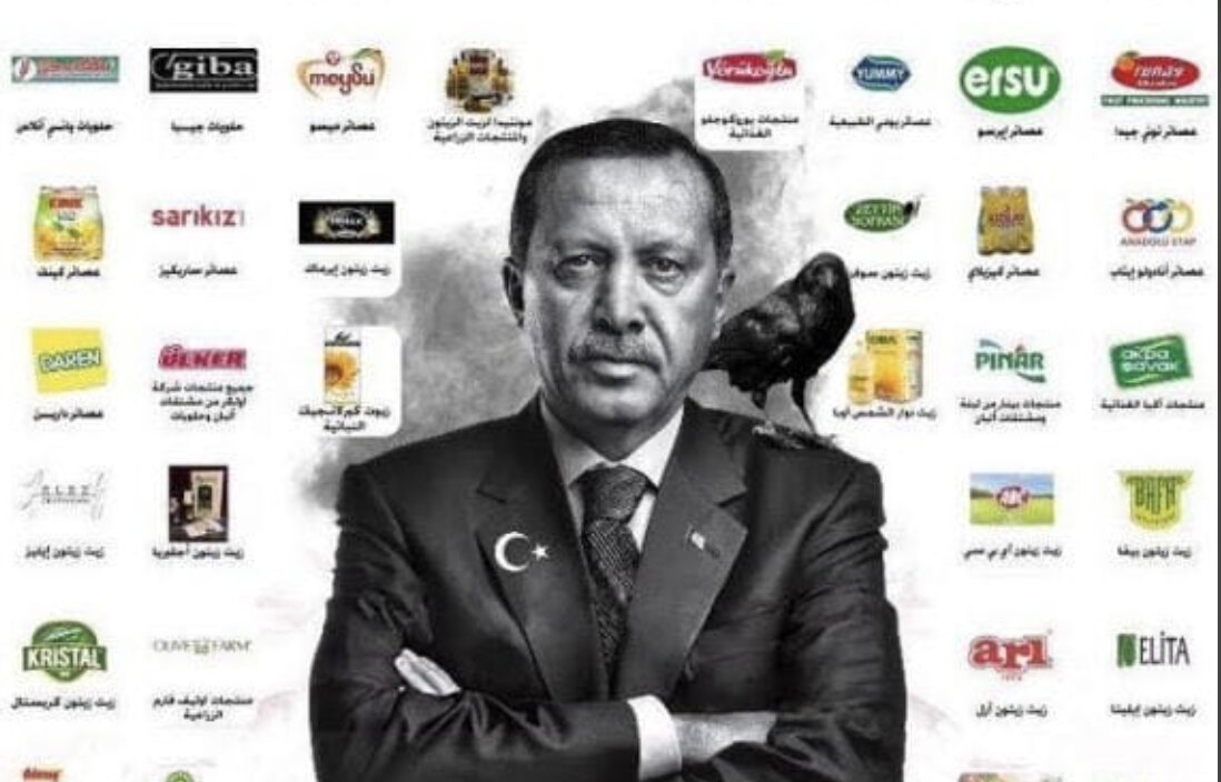 Τουρκικές μάρκες και προϊόντα που μποϊκοτάρονται σε ολόκληρη τη Μέση Ανατολή και Αραβια…