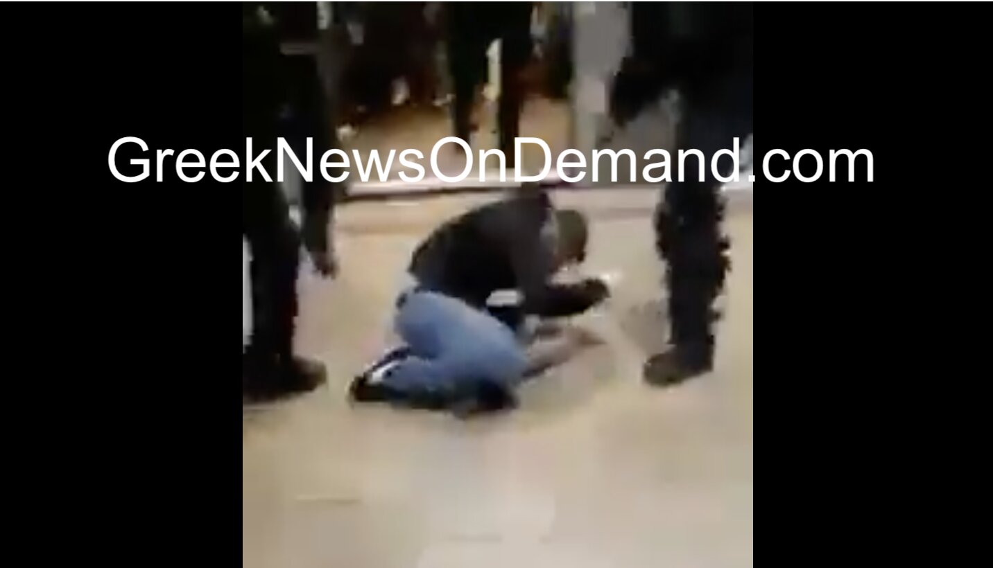 Απίστευτα αλόγιστη αστυνομική βία στο Μετρό της Ρουμανίας για τη μάσκα!!!