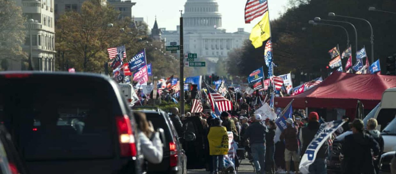 Σοκ & δέος: 1.000.000 Αμερικανοί πολίτες σε πορεία ζητούν από τον Ν.Τραμπ να μην παραιτηθεί! (βίντεο) (upd)