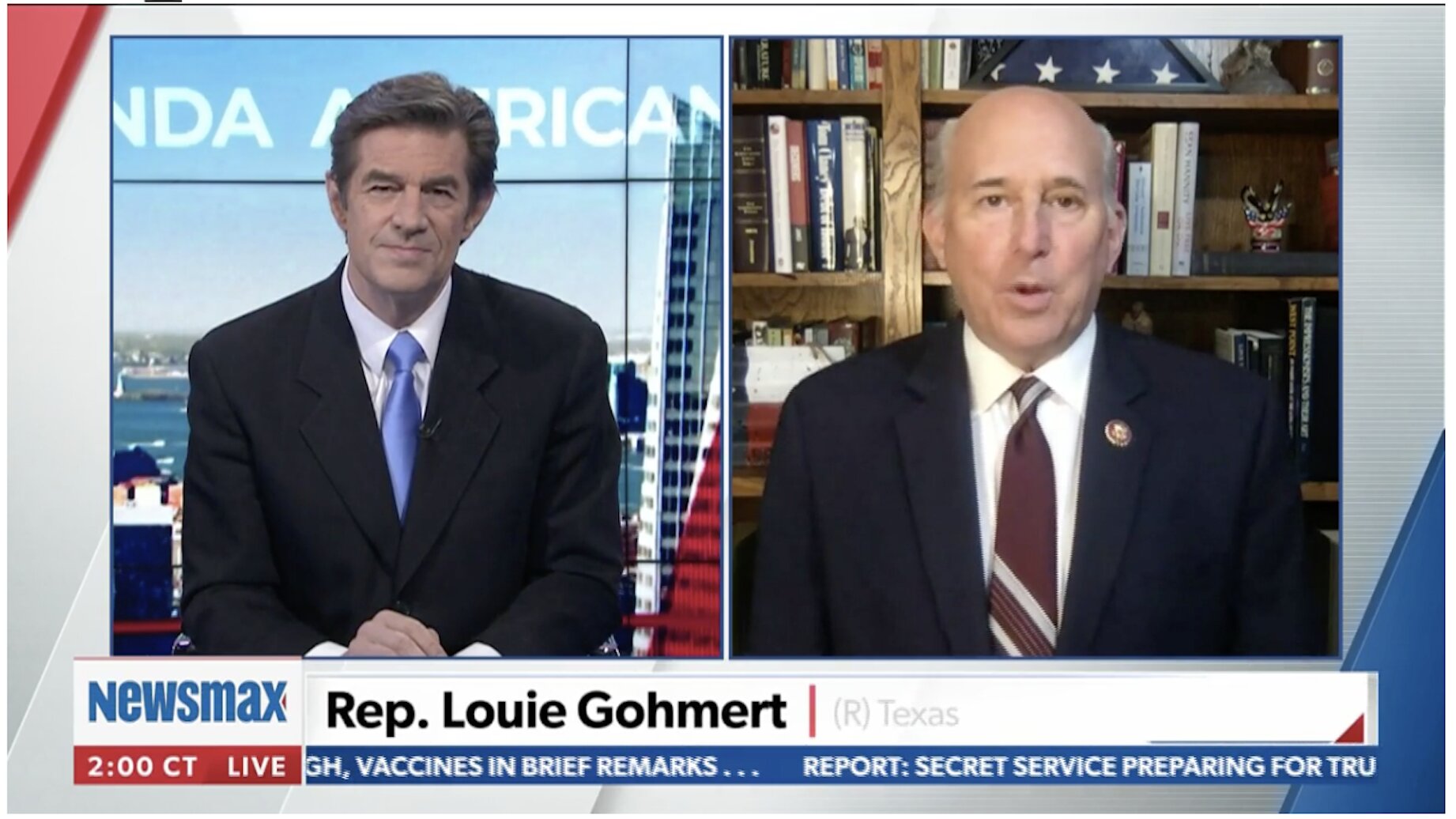 Rep. Louie Gohmert to Newsmax TV: Lawsuits Take Time to Get to Supreme Court