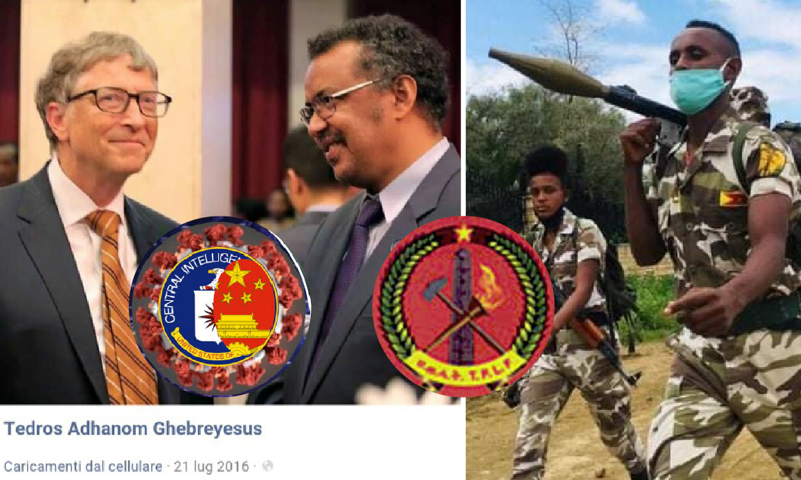 WHO & Pandemic in Hands of Gate’s/China’s Puppet, Dr. Tedros, Leader of TPLF, Islamic-Communist Rebels blamed for Last Massacre in Ethiopia by Amnesty