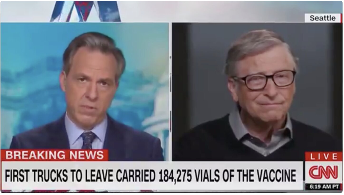 Video: Bill Gates Says Lockdowns Should Carry On Into 2022