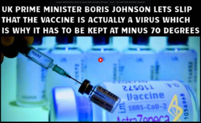British Prime Minister Boris Johnson Lets Slip That The CV19 Vaccines Are Actually A Virus! Bolshevik Commies In The White House, Too Blind To See Or Just Too Dumbed-Down To Notice? The Force Behind The Noahide Decapitation Laws!