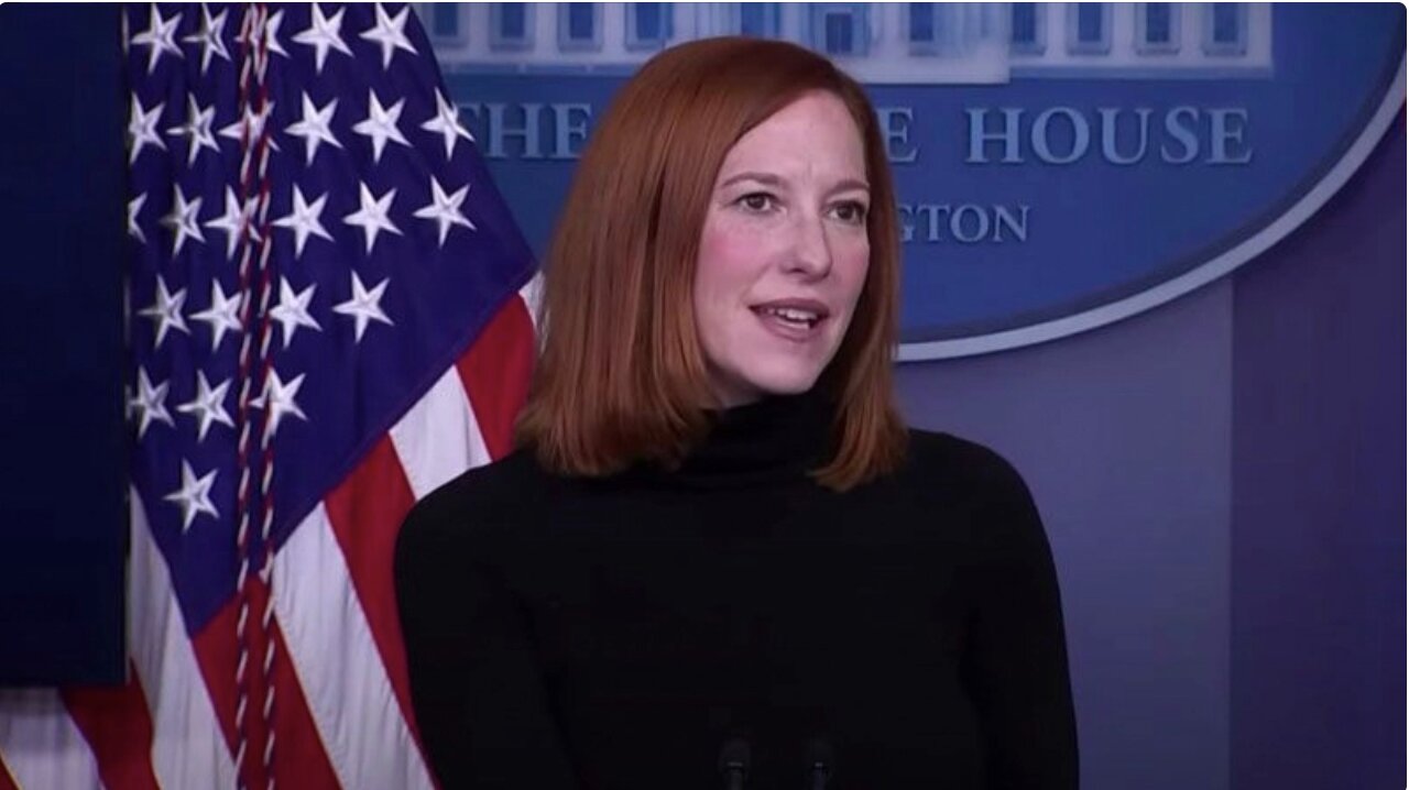 Psaki: “Will Be a Couple Months” Before Biden Meets A World Leader In Person. Hmmm…