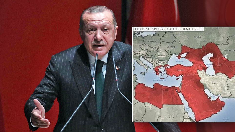 Τουρκία: Ο αμερικανικός χάρτης του 2009 και η προπαγάνδα του Ερντογάν