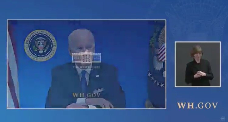 FAKE PREZ: White House Cuts Feed of Virtual Event After Joe Biden Says, “I’m Happy to Take Questions if That’s What I’m Supposed to Do” (VIDEO)