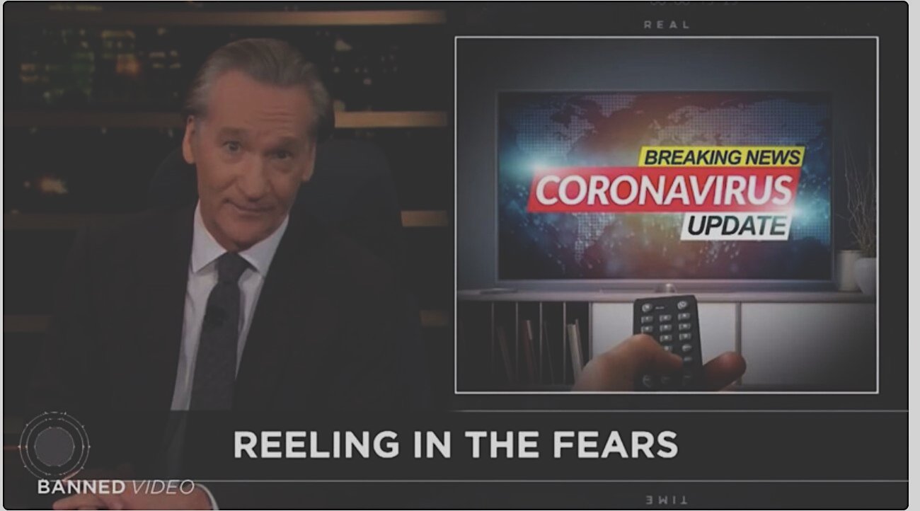 Must See! Watch Bill Maher Comes Out Against The COVID-19 Hoax