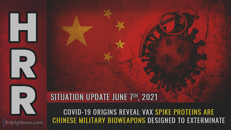 Covid-19 ORIGINS revealed: Vaccine spike proteins are Chinese military bioweapons designed to kill