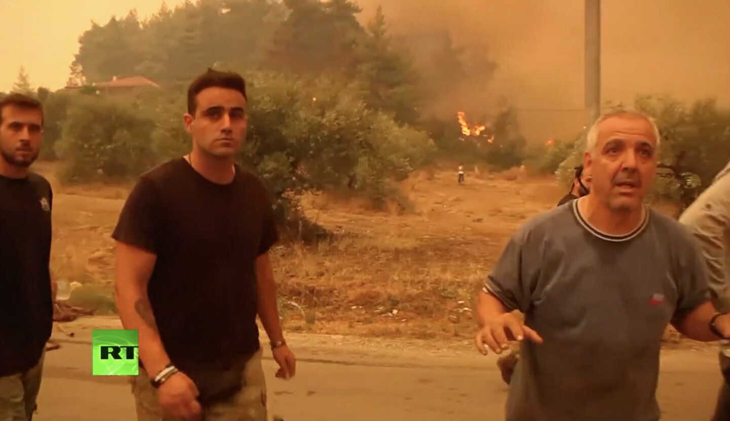 Wildfires in Greece: Greek government allowing elites to burn Greece ON PURPOSE for Agenda 21!!!