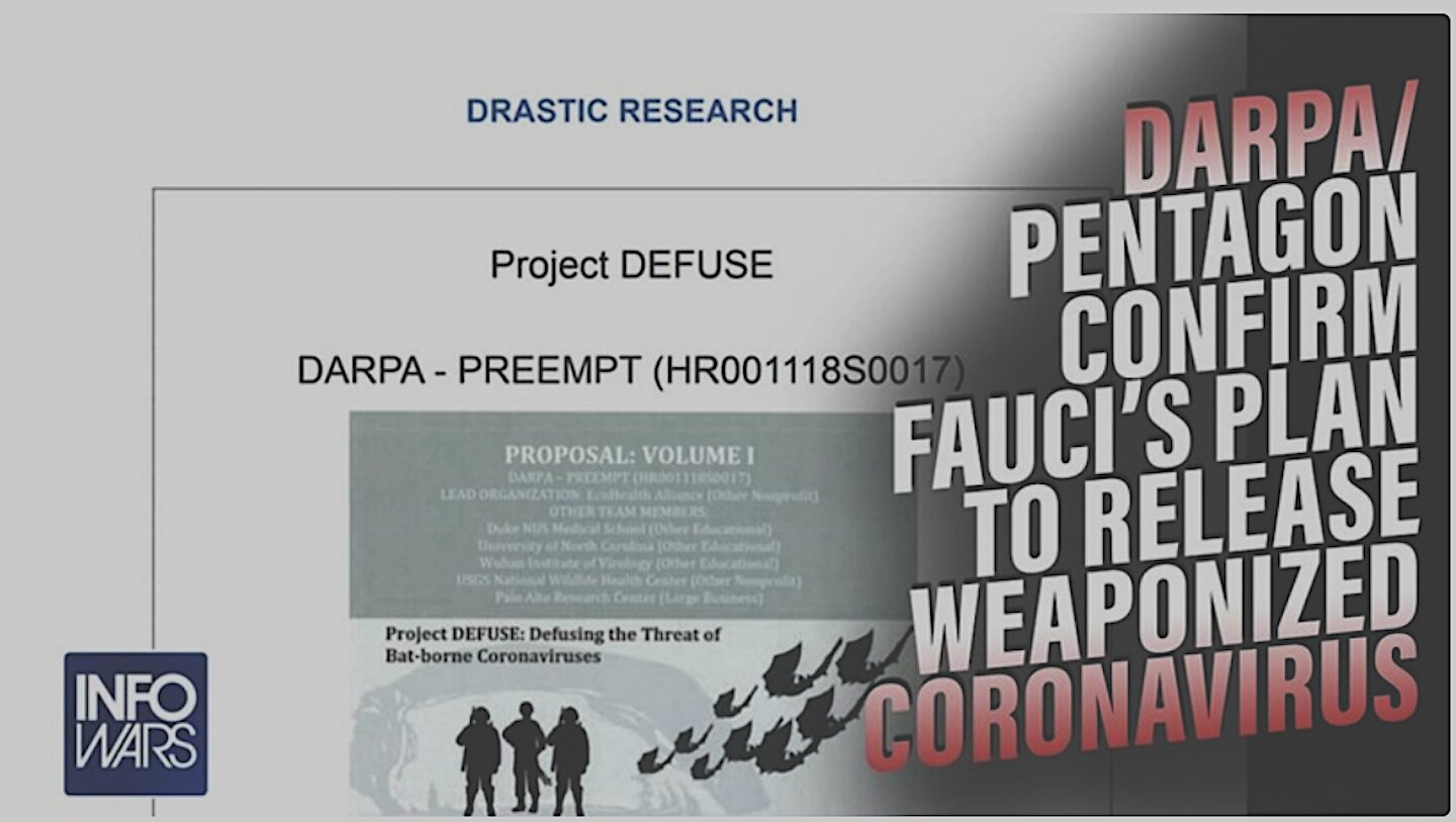 MAXIMUM RED ALERT! Pentagon Confirms Fauci Created and Released COVID-19