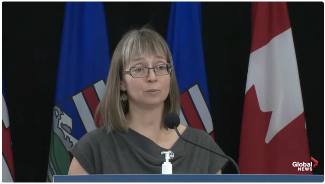 Alberta Chief Health Officer: “We’re Counting Sick People Who Decline Covid Tests as Covid-Positive”
