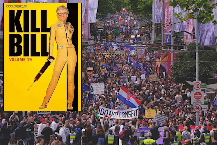 “Kill The Bill” – Πορεία Χιλιάδων Αυστραλών ενάντια στις Εξουσίες της Βικτώριας για τον COVID