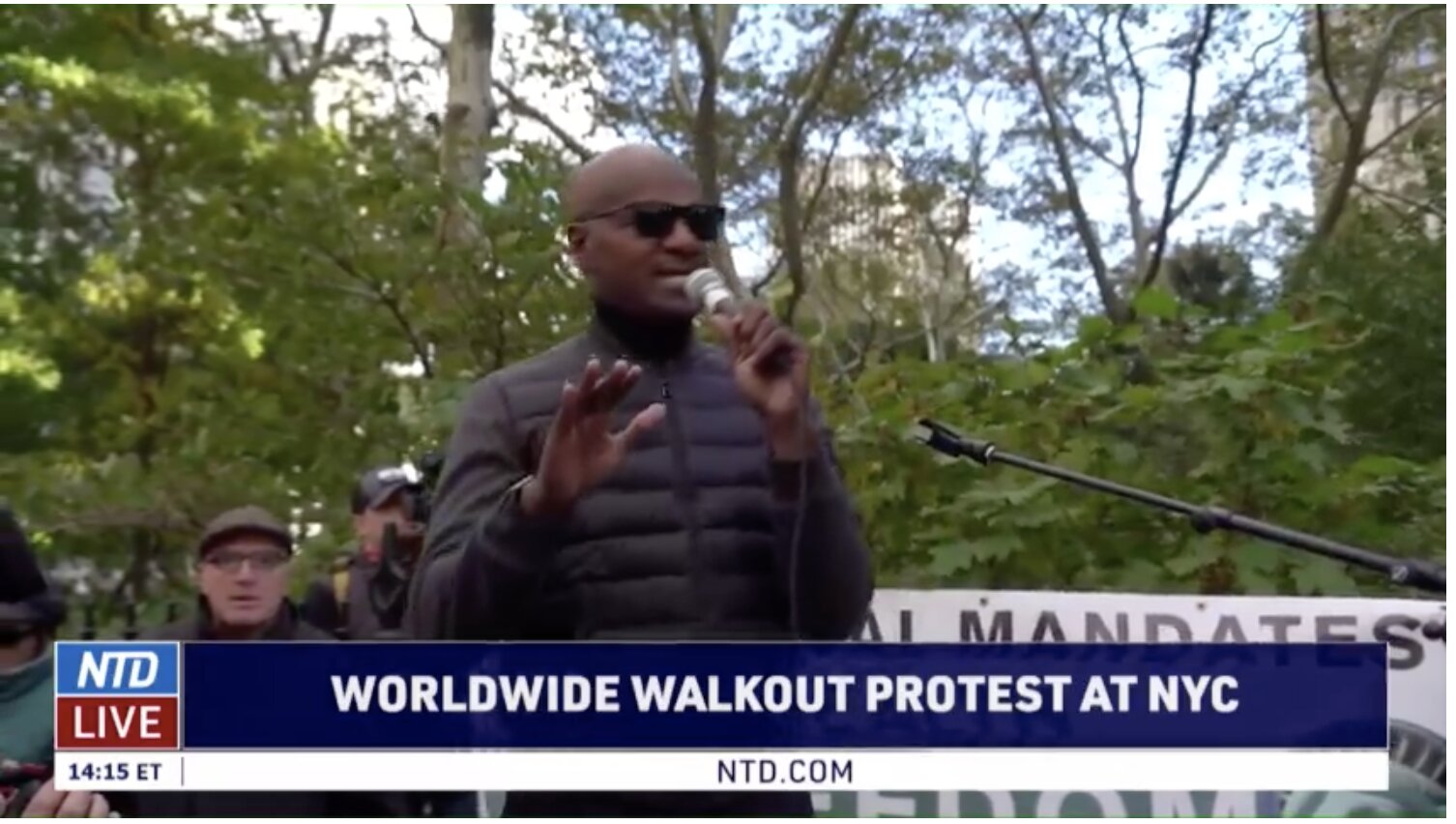 LIVE: Worldwide Walkout Protest at NYC