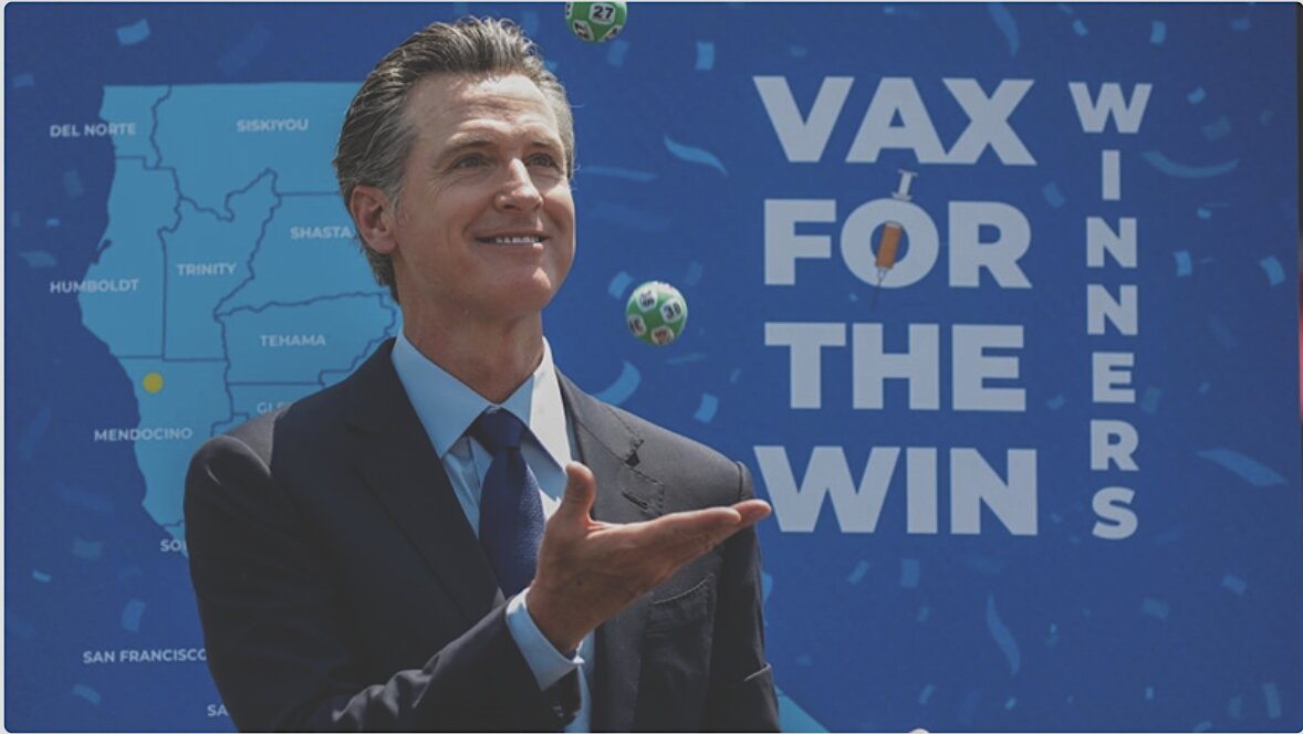Εκτός δημόσιου βλέμματος εδώ και μέρες ο κυβερνήτης της Καλιφόρνια αφότου εμβολιάστηκε με ενισχυτική δόση!!!