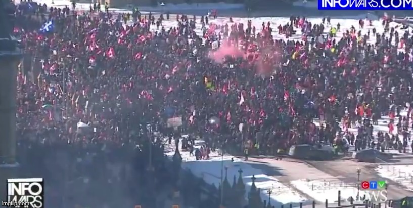 Emergency Broadcast! Canadians Retake Their Capital in Protest Against COVID Tyranny (Video)