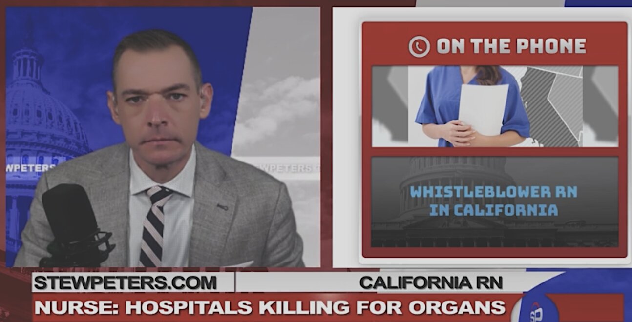 Stew Peters Show – Καταγγέλλουσα: Τα νοσοκομεία των ΗΠΑ σκοτώνουν ασθενείς για να πουλήσουν τα όργανά τους!