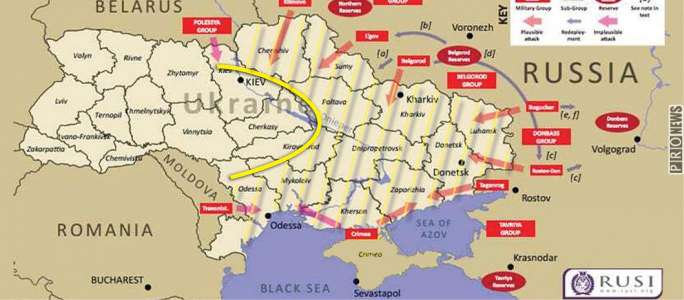 Σε 11 ώρες ο «ρωσικός οδοστρωτήρας» κατέλαβε ή ελέγχει το 45% της Ουκρανίας! (χάρτης) (upd)