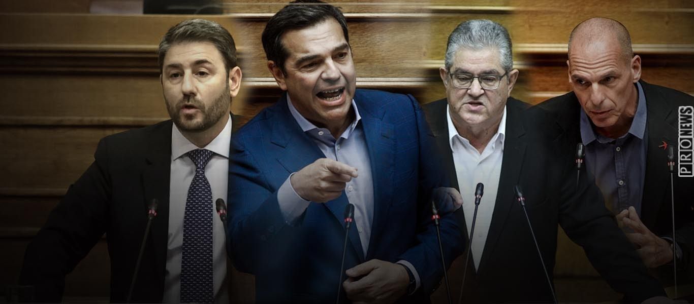 Αριστερή συγκυβέρνηση ζήτησε ο Α.Τσίπρας: ΣΥΡΙΖΑ, ΚΙΝΑΛ, ΜέΡΑ 25 και ΚΚΕ μαζί