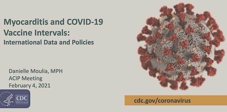 CDC Releases International Data on Risk of Myocarditis Caused by mRNA Covid-19 Vaccines