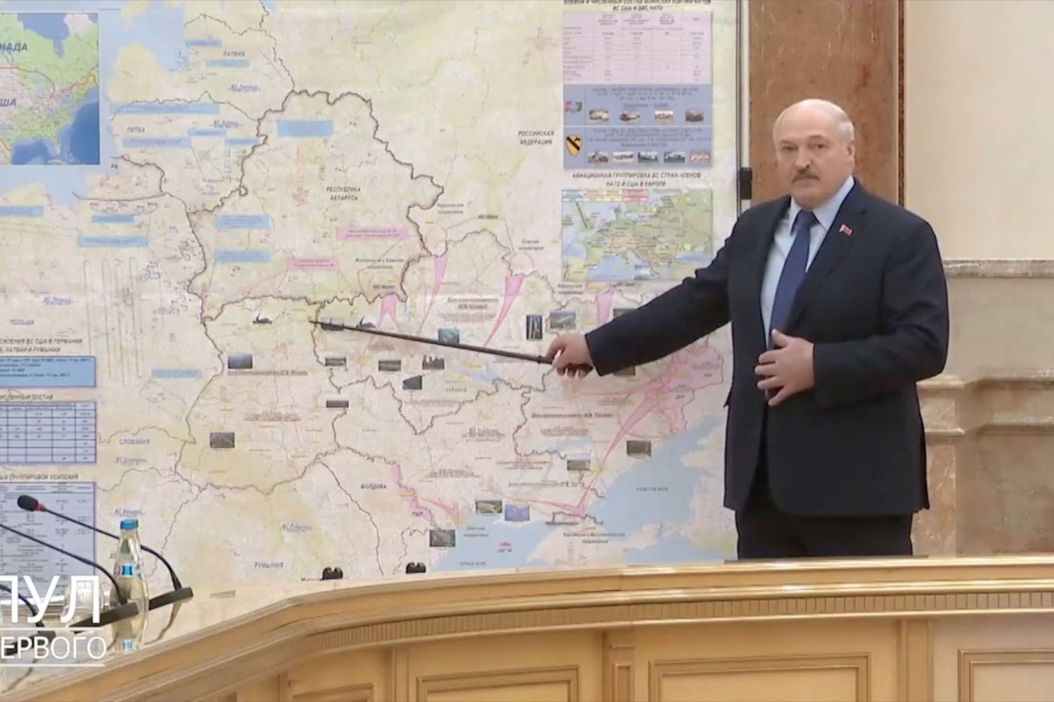 Ο Λουκασένκο της Λευκορωσίας φάνηκε να δείχνει τα ρωσικά σχέδια για εισβολή και στη…Μολδαβία
