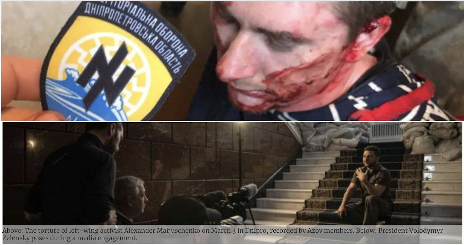 «Ένας λιγότερος προδότης»: Ο Ζελένσκι επιβλέπει την εκστρατεία δολοφονιών, απαγωγών και βασανιστηρίων της πολιτικής αντιπολίτευσης