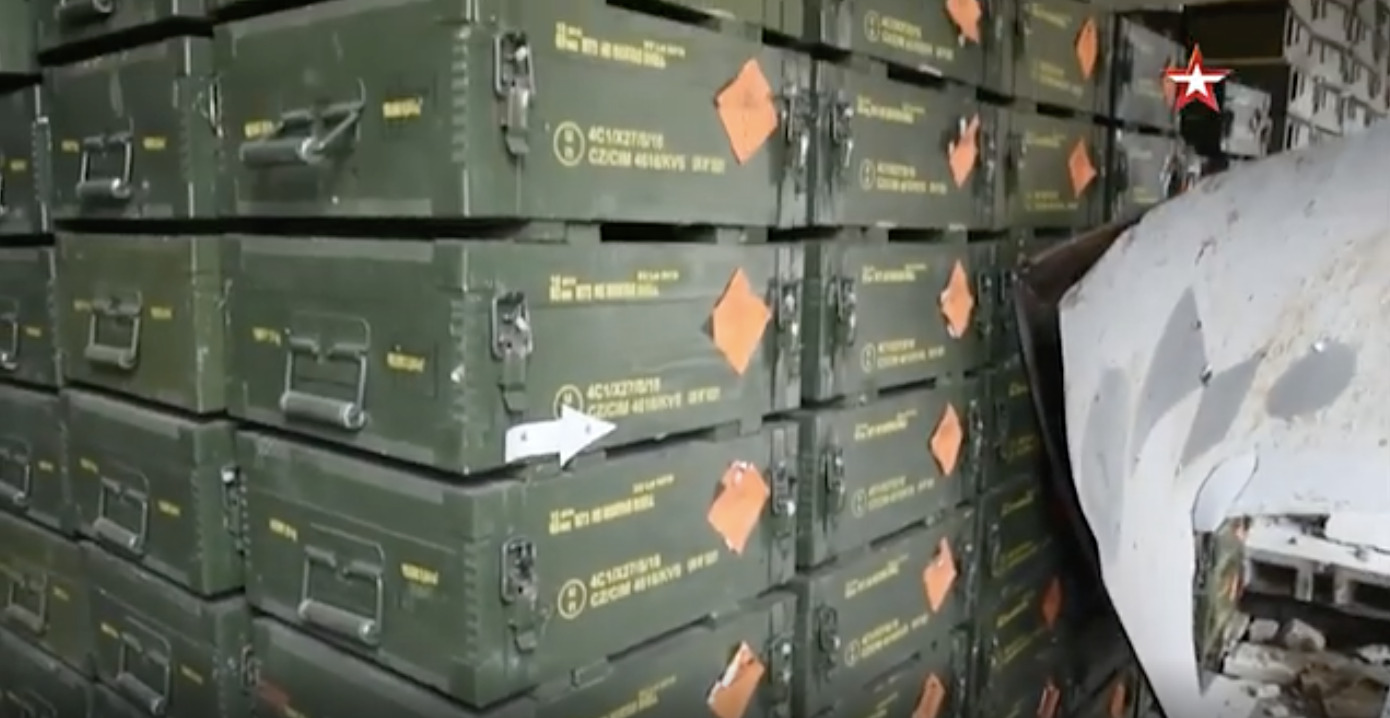 STUNNING weapons cache found by Russian forces in Ukraine – Multiple billions of dollars worth in several buildings.