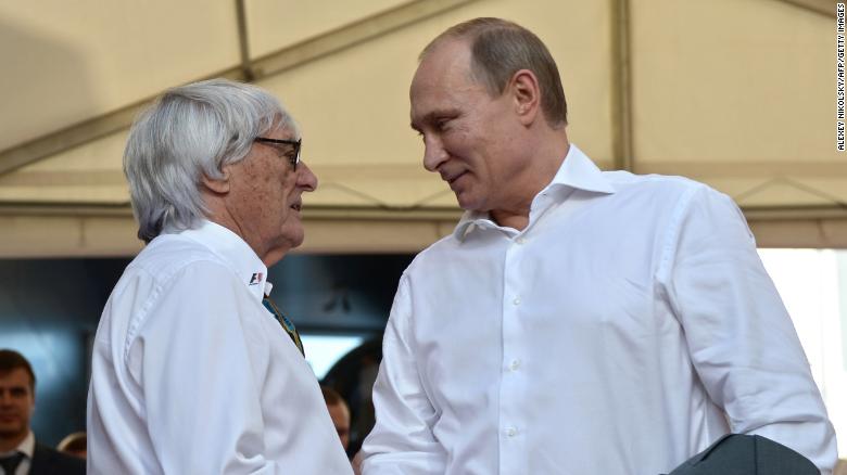 Πρ. αφεντικό της Formula 1, Μ. Έκλεστοουν: «Θα δεχόμουν σφαίρα για τον Πούτιν, είναι άνθρωπος πρώτης κατηγορίας»