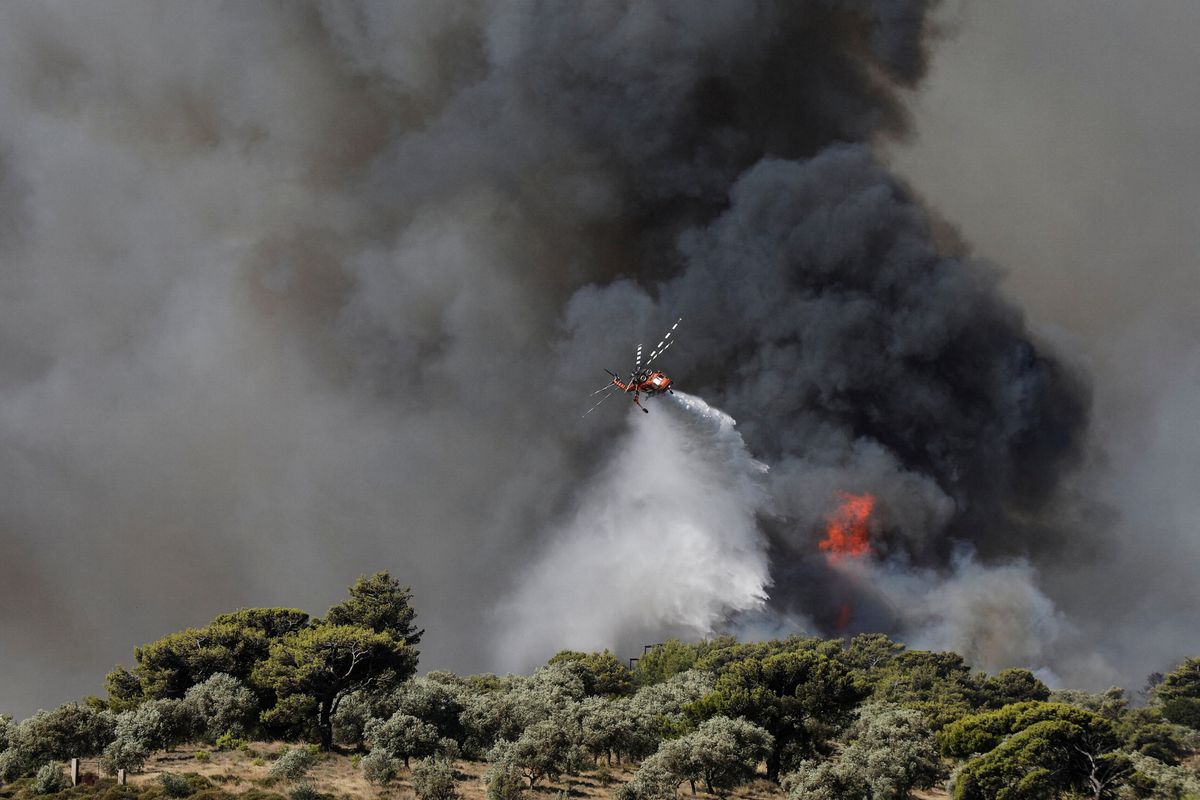 Greece tames wildfire near Athens, new blazes rage in ‘tough’ Mediterranean summer