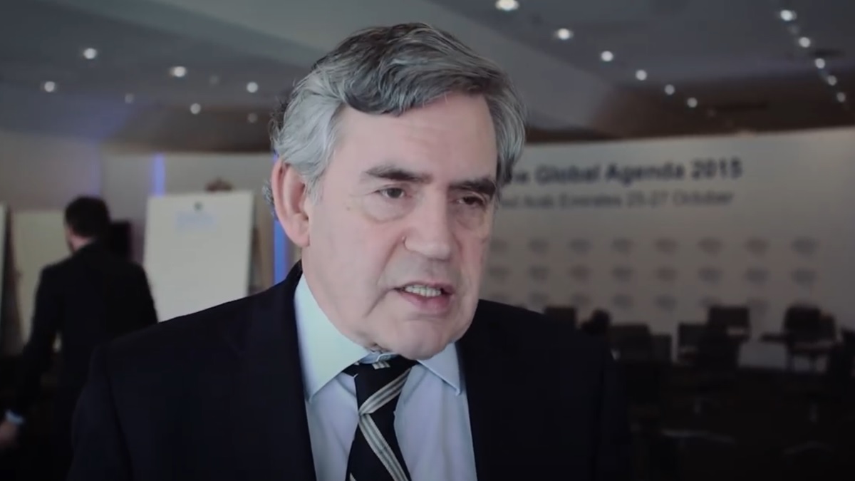 It’s all planned: So said former Prime Minister Gordon Brown in 2015 about the Great Reset