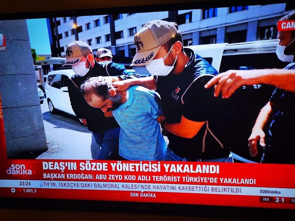 Συνελήφθη ο επικεφαλής του ISIS (Deash) στην Κωνσταντινούπολη!
